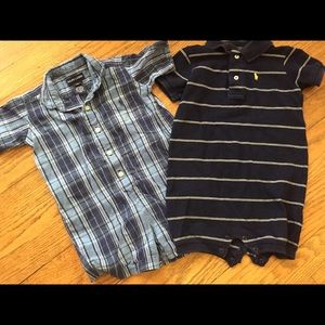 Two Ralph Lauren body suits